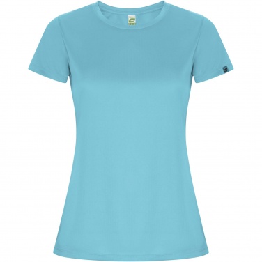 Logo trade promotional giveaways image of: Imola short sleeve women's sports t-shirt