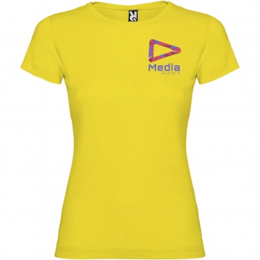 Logo trade corporate gifts picture of: Jamaica short sleeve women's t-shirt