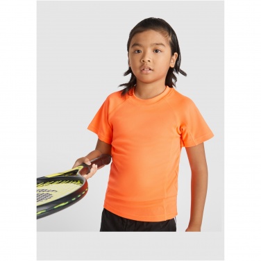 Logo trade promotional merchandise photo of: Montecarlo short sleeve kids sports t-shirt