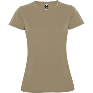 Logo trade promotional merchandise image of: Montecarlo short sleeve women's sports t-shirt
