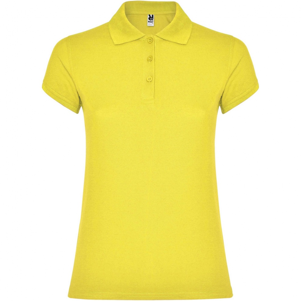 Logo trade corporate gifts image of: Star short sleeve women's polo