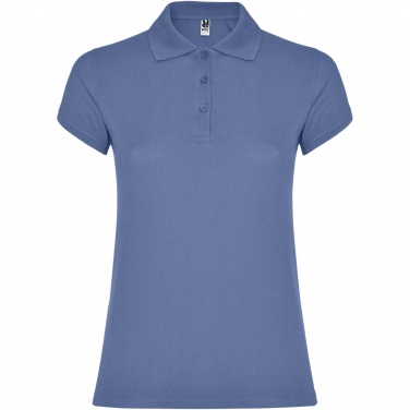 Logo trade promotional giveaways picture of: Star short sleeve women's polo