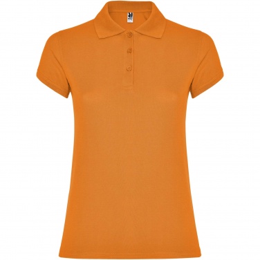 Logo trade promotional giveaways image of: Star short sleeve women's polo