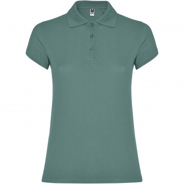 Logo trade promotional giveaways picture of: Star short sleeve women's polo