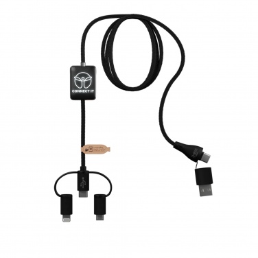 Logotrade promotional giveaway image of: SCX.design C48 CarPlay 5-in-1 charging cable 