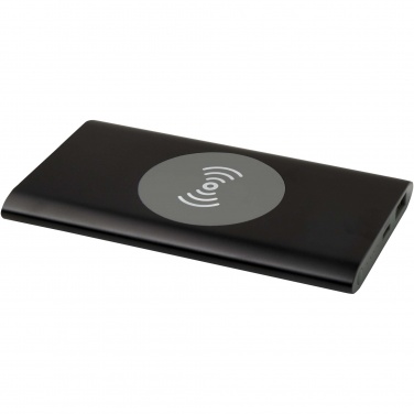 Logotrade advertising product image of: Juice 4000 mAh Type-C recycled aluminium wireless power bank 