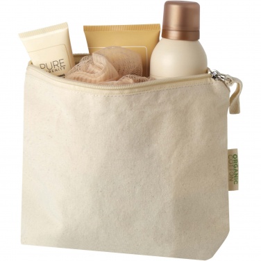 Logo trade promotional product photo of: Orissa 180 g/m² organic toiletry bag 1L