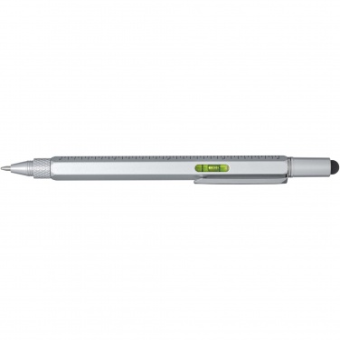 Logo trade promotional giveaways picture of: Dora recycled aluminium multifunctional pen