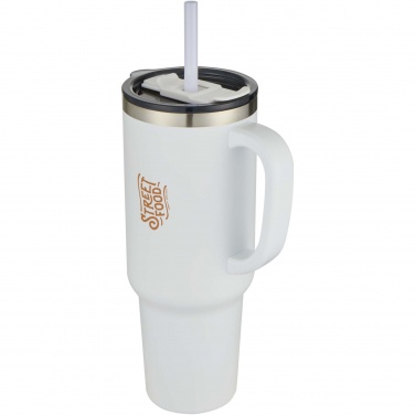 Logotrade advertising products photo of: Sydney 1200 ml copper vacuum insulated tumbler with straw
