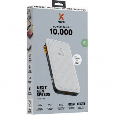 Logo trade advertising product photo of: Xtorm FS510 Fuel Series 10.000 mAh 20W power bank