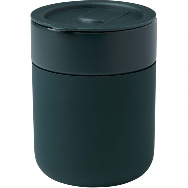 Logotrade promotional product image of: Java 330 ml ceramic tumbler with silicone wrap and plastic lid