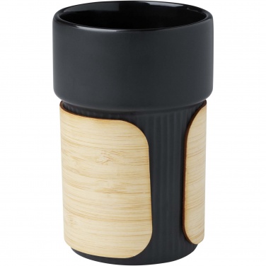 Logo trade advertising product photo of: Tumbler Fika 340 ml with bamboo sleeve