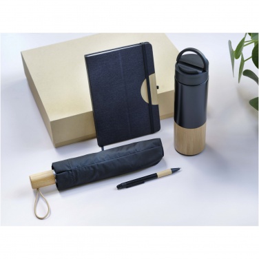 Logotrade business gift image of: Carmen A5 hard cover notebook and ballpoint pen gift set