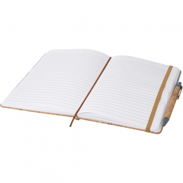 Logo trade promotional giveaways picture of: Veronica A5 hard cover notebook