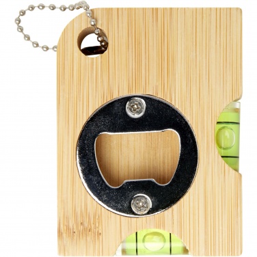 Logotrade promotional product image of: Levo bamboo bottle opener with level 