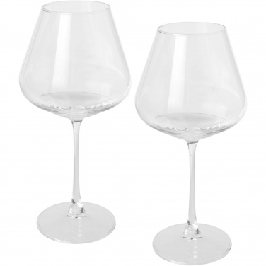 Logotrade promotional item image of: Rosso 2-piece wine glass set 