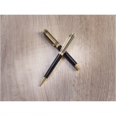 Logo trade corporate gifts picture of: Legato ballpoint and rollerball pen set