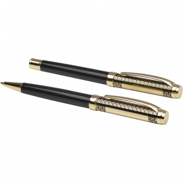 Logotrade promotional giveaway image of: Legato ballpoint and rollerball pen set