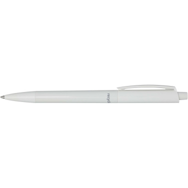 Logo trade promotional merchandise photo of: Martha recycled plastic ballpoint pen