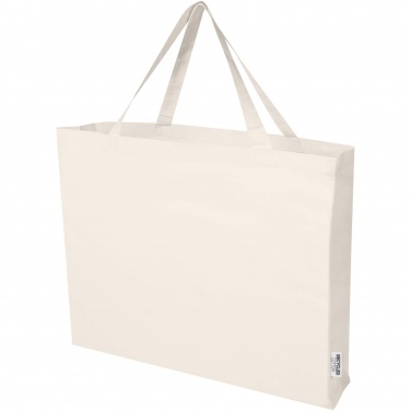 Logotrade corporate gift picture of: Odessa 220 g/m² GRS recycled cotton large tote bag