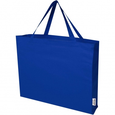 Logotrade promotional item image of: Odessa 220 g/m² GRS recycled cotton large tote bag