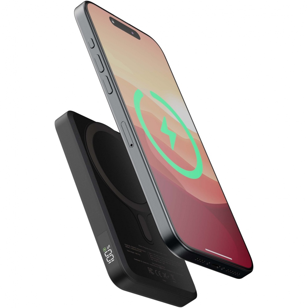 Logo trade corporate gifts image of: Xtorm FS5W051 5.000 mAh magnetic wireless power bank