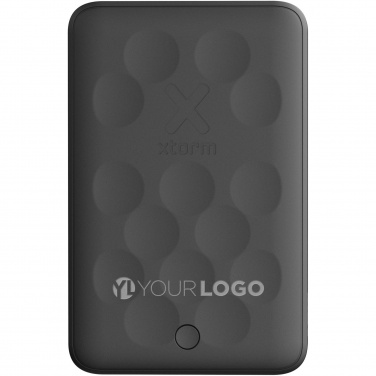 Logo trade promotional merchandise image of: Xtorm FS5W051 5.000 mAh magnetic wireless power bank