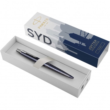 Logo trade promotional merchandise image of: Parker Jotter SE Global Icons colour trim ballpoint pen