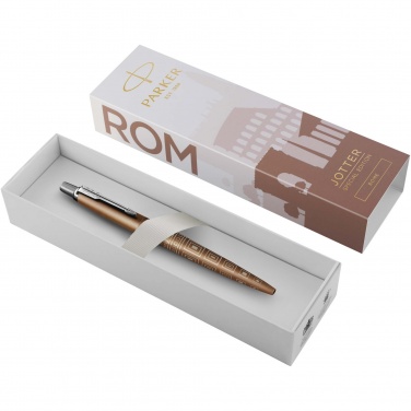 Logotrade promotional merchandise image of: Parker Jotter SE Global Icons colour trim ballpoint pen