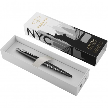 Logo trade promotional product photo of: Parker Jotter SE Global Icons colour trim ballpoint pen