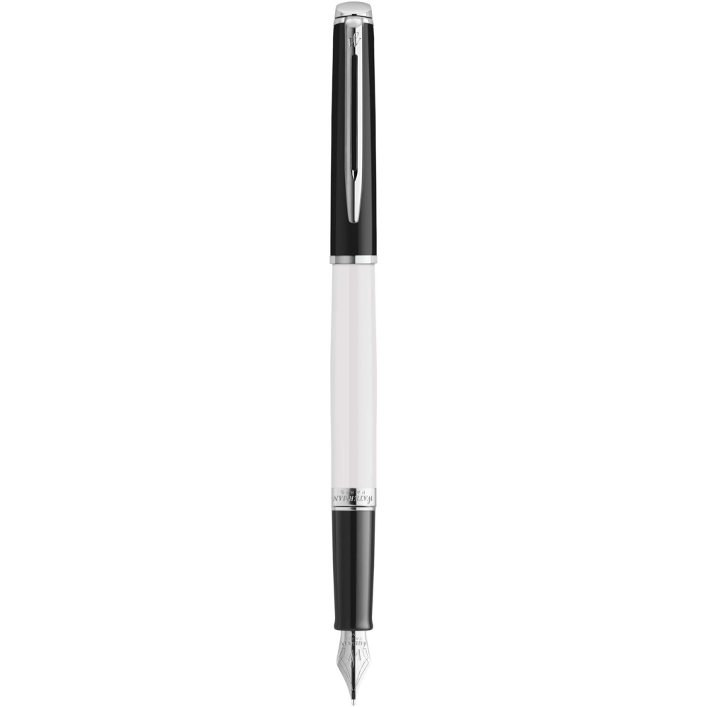 Logotrade business gifts photo of: Hemisphere colour blocking fountain pen with palladium trim