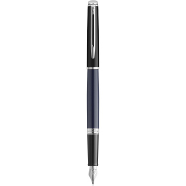 Logotrade business gifts photo of: Hemisphere colour blocking fountain pen with palladium trim