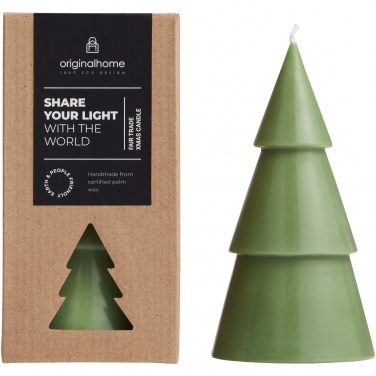 Logo trade advertising products picture of: Originalhome Xmas tree candle - L