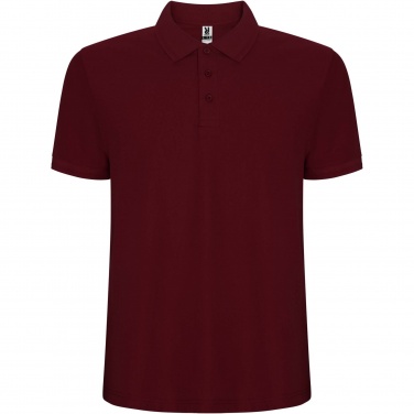 Logo trade advertising products image of: Pegaso Premium short sleeve men's polo