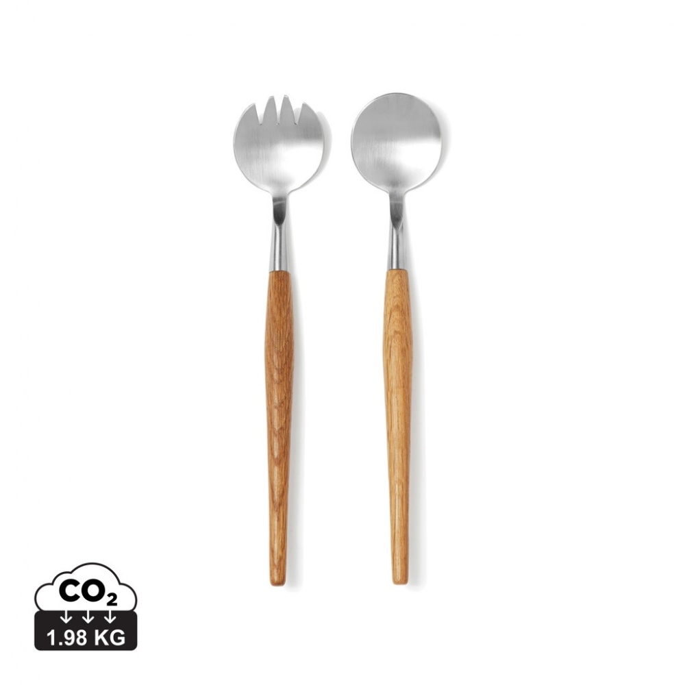 Logo trade advertising products image of: VINGA Retro serving cutlery