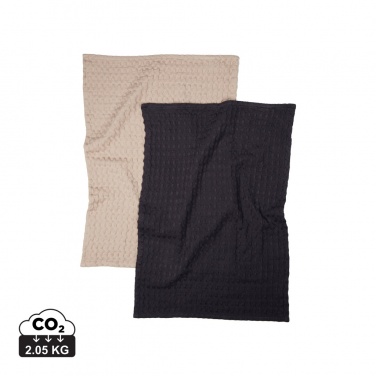 Logotrade advertising product image of: VINGA Cromer waffle kitchen towel, 2 pcs