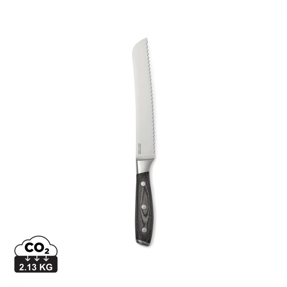 Logo trade corporate gifts image of: VINGA Kaiser Bread Knife