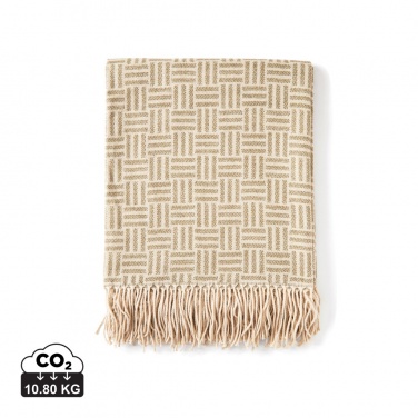 Logo trade promotional giveaways image of: VINGA Lenox blanket