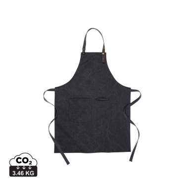 Logo trade corporate gifts image of: VINGA Tome GRS recycled canvas Apron