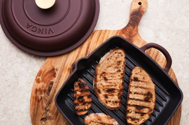 Logo trade promotional products image of: VINGA Monte enamelled grill pan