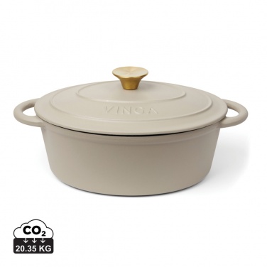 Logo trade promotional gifts picture of: VINGA Monte enameled cast iron pot 3.5L