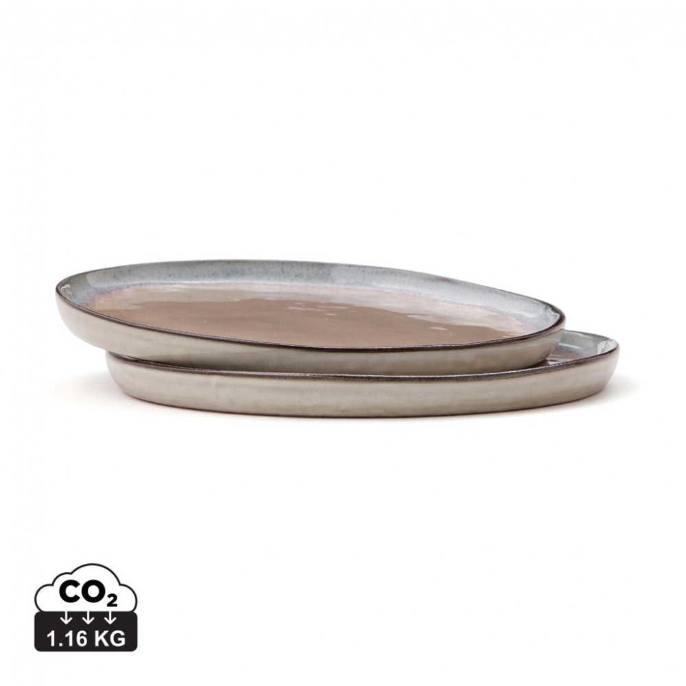 Logotrade corporate gift picture of: VINGA Nomimono plate 20 cm, 2 pcs set