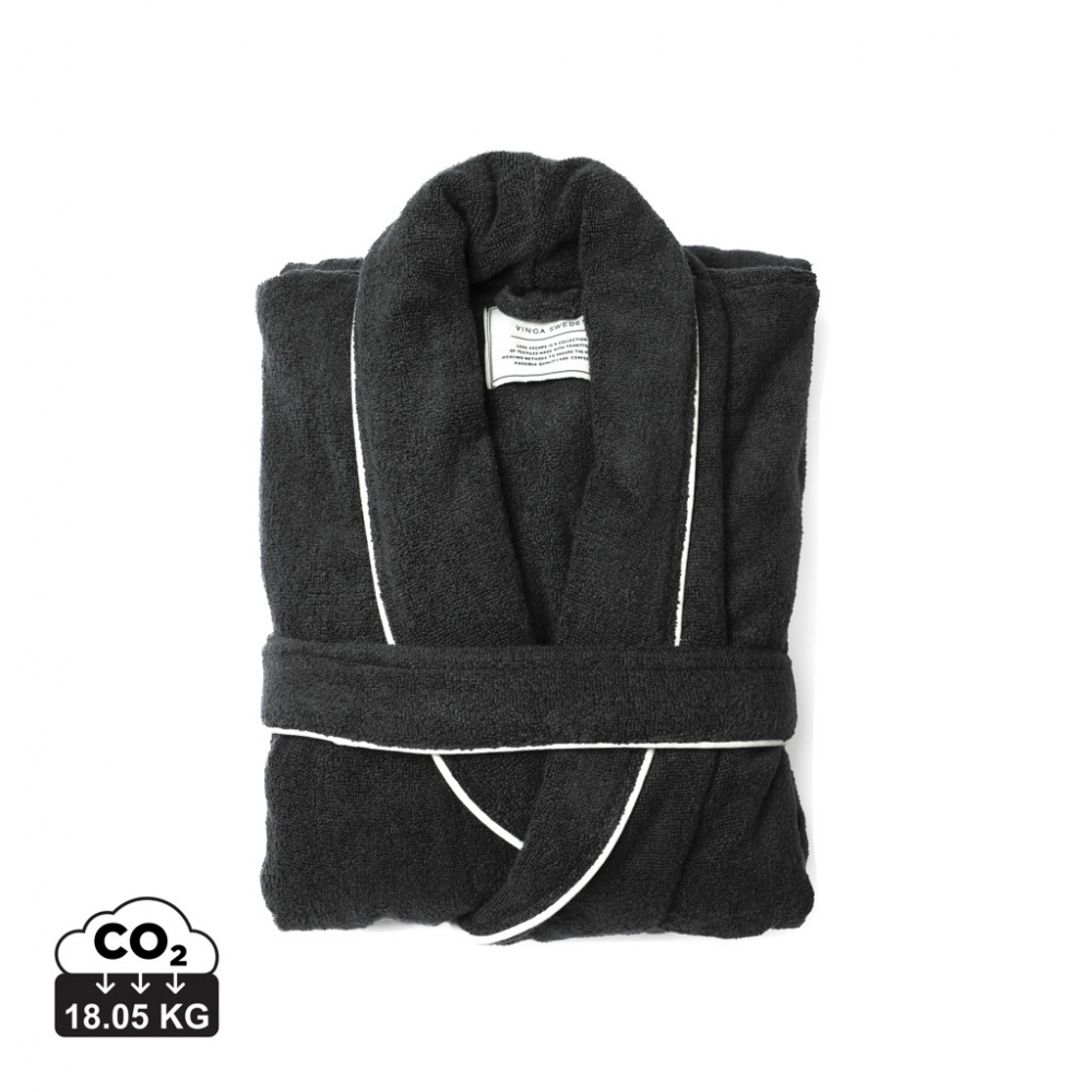 Logotrade promotional product picture of: VINGA Harper bathrobe L/XL