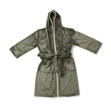Logo trade promotional items image of: VINGA Louis luxury plush GRS RPET robe size S-M