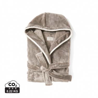 Logotrade promotional merchandise photo of: VINGA Louis luxury plush RPET robe size L-XL