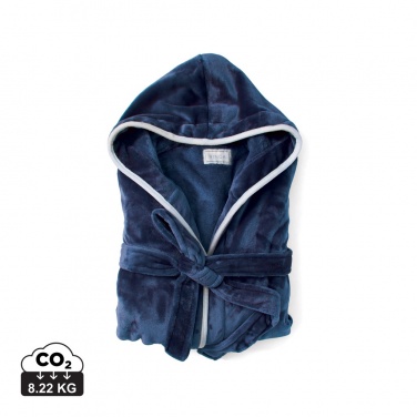 Logotrade promotional item picture of: VINGA Louis luxury plush RPET robe size L-XL