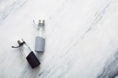 Logo trade corporate gifts picture of: VINGA Lean Glass Water Bottle