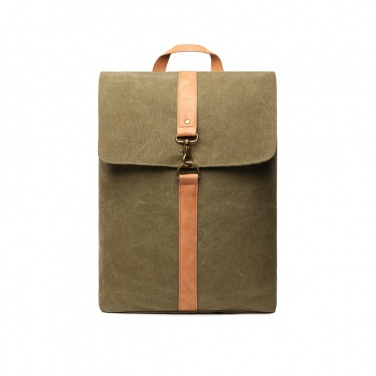 Logotrade promotional item image of: VINGA Bosler backpack GRS recycled canvas