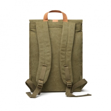 Logo trade advertising products picture of: VINGA Bosler backpack GRS recycled canvas
