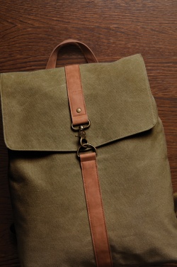 Logotrade corporate gifts photo of: VINGA Bosler backpack GRS recycled canvas